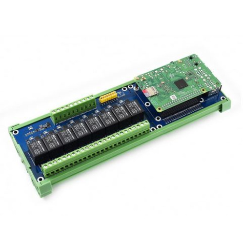 Raspberry Pi 8-channel Relay Expansion Board with DIN rail mounting ...