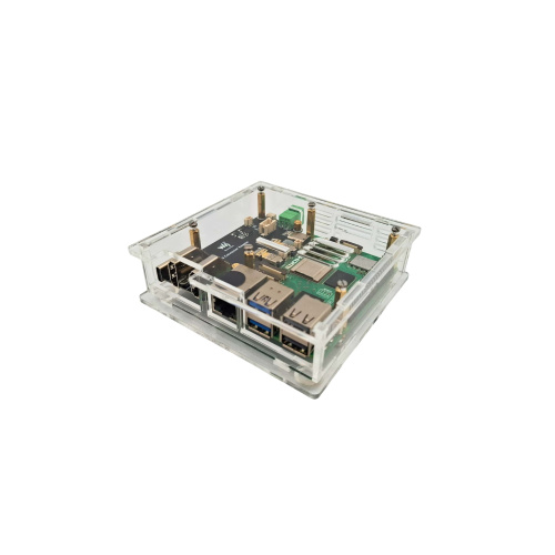 Acrylic case for RPi 5 Multifunctional Adapter